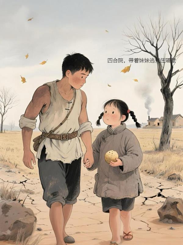 四合院，带着妹妹逃荒住隔壁